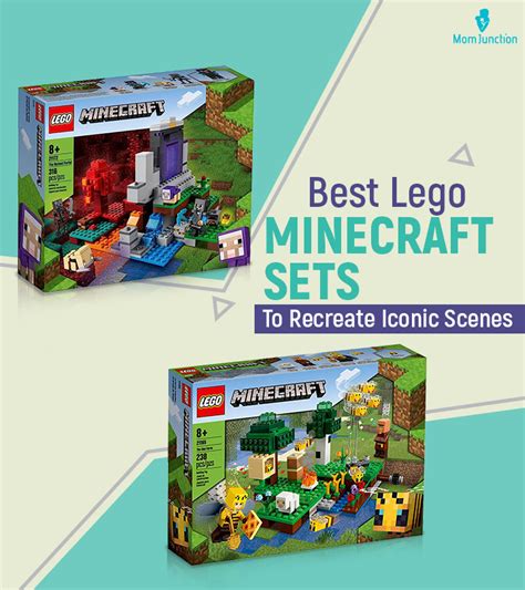 15 Best Lego Minecraft Sets To Recreate Iconic Scenes 2024 Momjunction