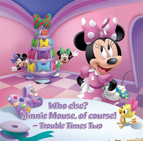 Minnies Bow Toons Trouble Times Two Minnie Mickey And Friends