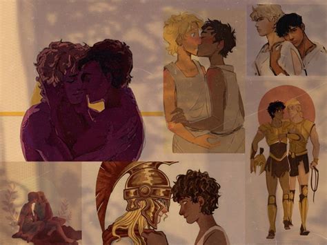 The Song Of Achilles Fanart Collage Achilles And Patroclus Greek Mythology Art Achilles