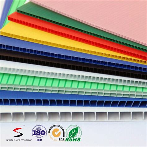 Pp Hollow Board Plastic Corrugated Board Coroplast Boards China Pp