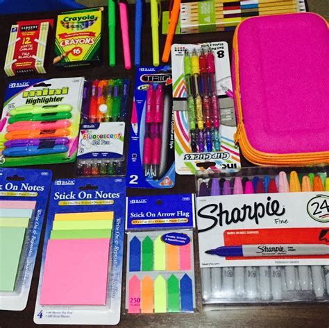 Cute Pencil Case And School Supplies Stationary Kawaiischoolsupplies