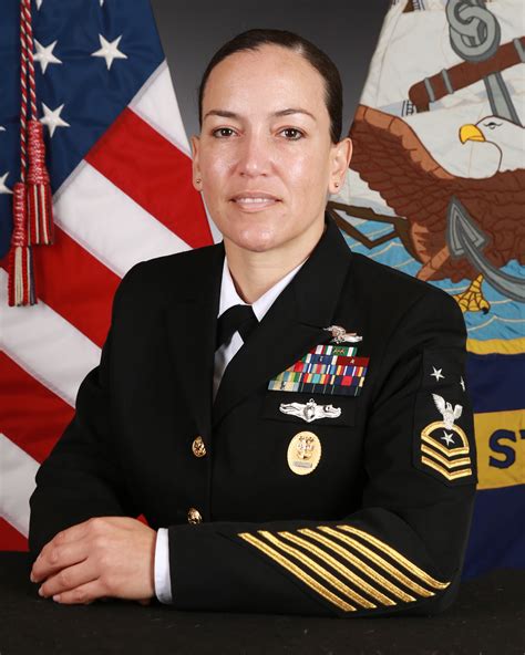 Master Chief Petty Officer Awexwiw Nicole C Rios Command Master