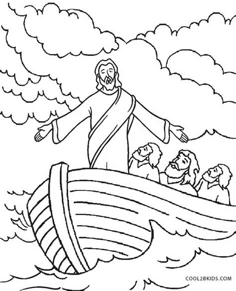 Free Printable Jesus Coloring Page For Kids Coloring