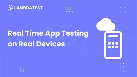 How To Perform Real Time App Testing On Real Devices Manual Testing
