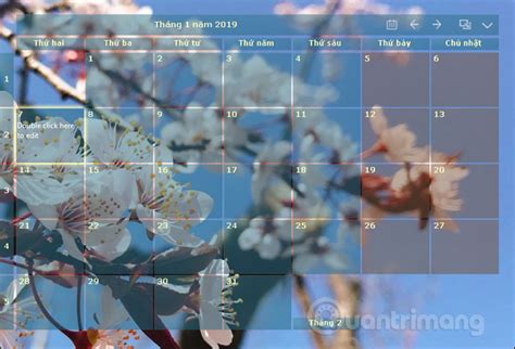 Cách Viết Ghi Chú Vào Lịch Desktop Calendar Phần Mềm Lịch Trên Máy Tính