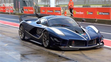 Ferrari Fxx K Evo Sound Start Up Accelerations And Downshifts At