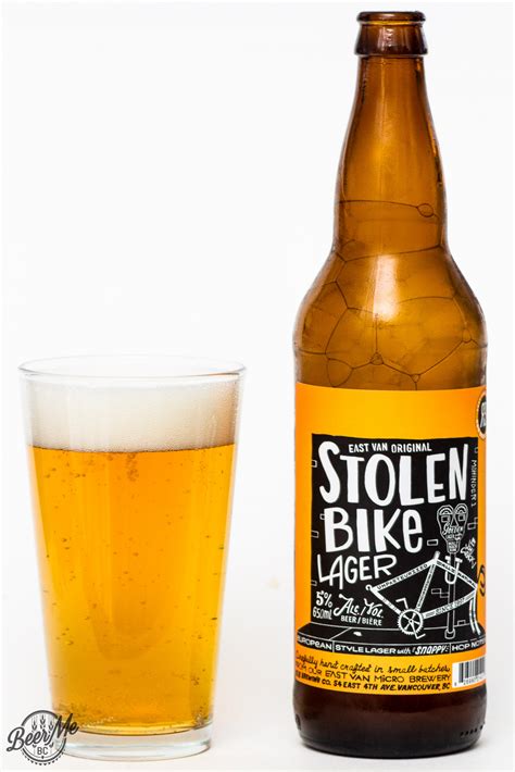 R&B Brewing Co. - Stolen Bike Lager | Beer Me British Columbia