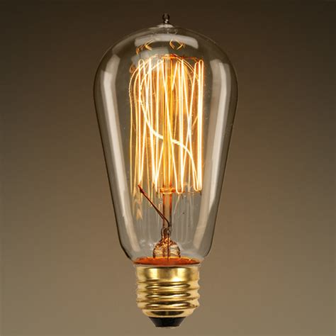 Due to the low lumen output, antique bulbs are for decorative use only. 60 Watt - Vintage Antique Light Bulb - A19
