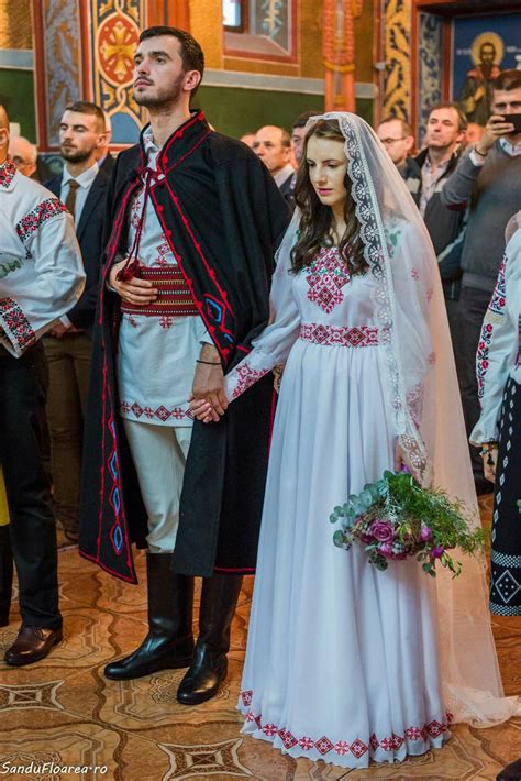 If you are searching for a wedding gown that will knock the socks off everyone at your wedding galia lahav is the wedding dress designer for you! Wow! Romanian traditional dressed groom and bride ...
