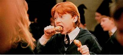 Harry Potter Restaurant Pasta Ron Eating Weasley
