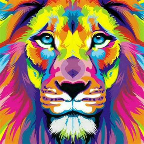 Our shop is in a cute house, full of fabric, with all the comforts of home. Pin by Mary Ann on wallpaper | Lion painting, Lion art ...