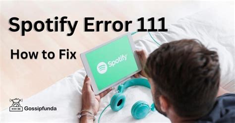 Spotify Error Gossipfunda