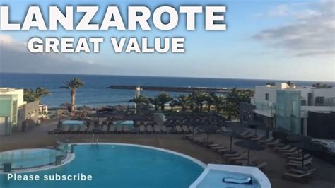 Hd Beach Resort In Costa Teguise Lanzarote Spain On The Beach Youtube