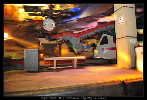 Universal Studios La Usa Subway Train Explosion Stage S Flickr