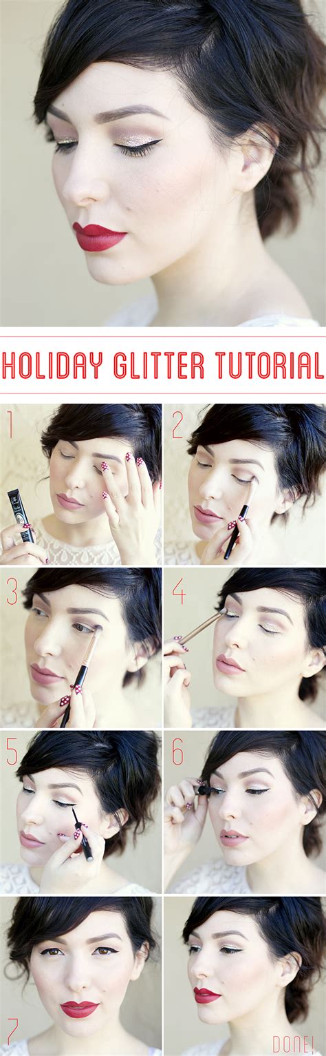Makeup Monday Holiday Glitter Makeup Tutorial Keiko Lynn