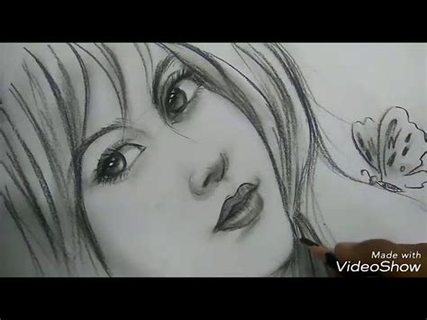 Pensil Lukisan Perempuan Cantik Menggambar Wajah Wanita Cantik Tanpa Contoh Youtube Jack De