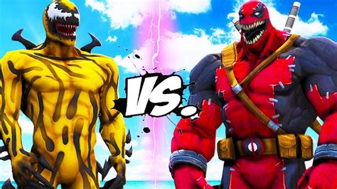 Venompool Vs Yellow Venom Phage Symbiote Teamsuper Youtube
