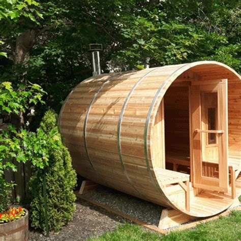 Knotty Cedar Barrel Saunas Dundalk Leisurecraft