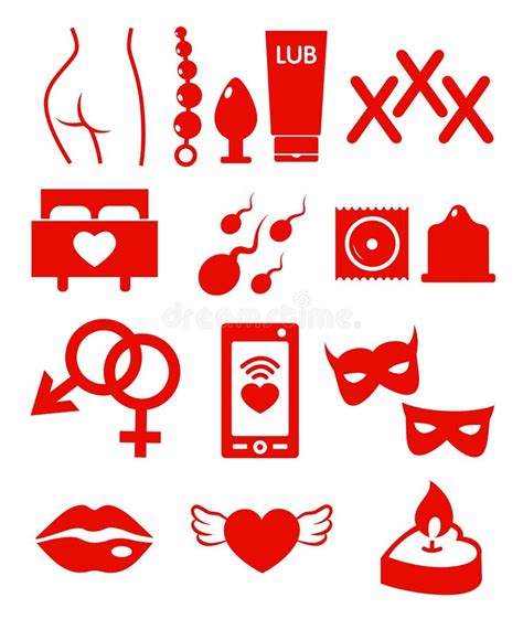 Sex Call Icons Stock Vector Illustration Of Call Illustration 18921292