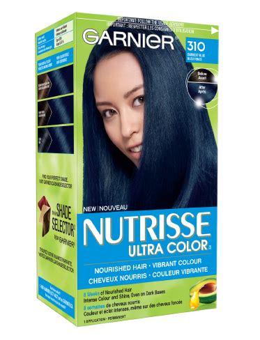 Permanent hair color dye cream indigo bright blue cosplay manga punk 0.33. Garnier Nutrisse Ultra Color, 310 Darkest Blue - 29Secrets