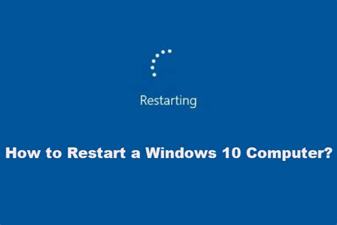 How To Reboot Windows 10 Properly 3 Available Ways