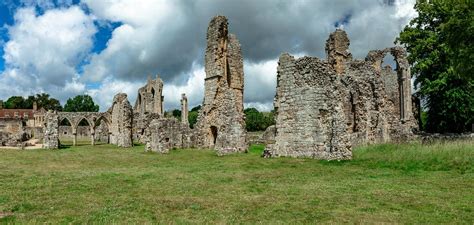 Ruins Of Bayham Abbey East Sussex Uk Church Chapter House And