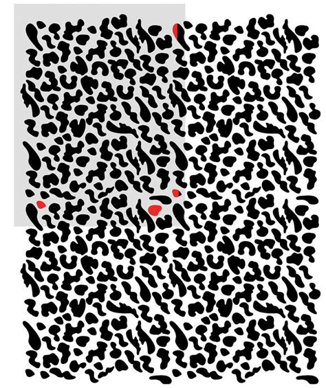 Leopard Stencils Reusable Stencil Leopard Skin Repeat Pattern Etsy