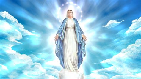 3d mother mary wallpapers
