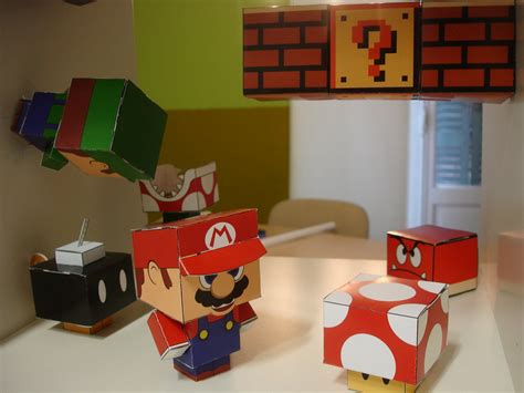 Super Mario Bros Cubeecraft Iradoki Flickr