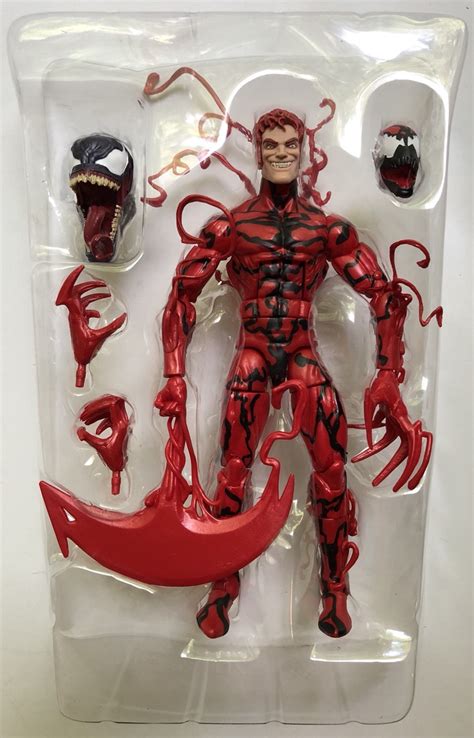 Marvel legends carnage action figure ultimate goblin baf wave. Venom Marvel Legends Carnage REVIEW & Photos (2018 ...