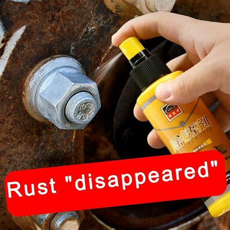100ml Set Rust Cleaner Spray Derusting Spray Car Maintenance Cleaning