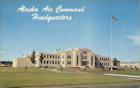 Alaska Air Command Headquarters Elmendorf Air Force Base Anchorage Ak