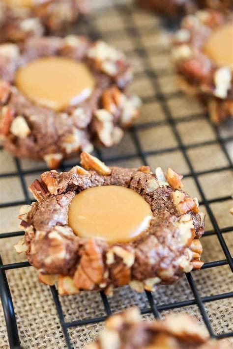 These Homemade Turtle Cookies Are Just Like The Chocolates Except Soft