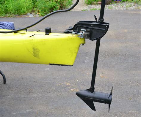 Kayak Trolling Motor 11 Steps With Pictures Instructables