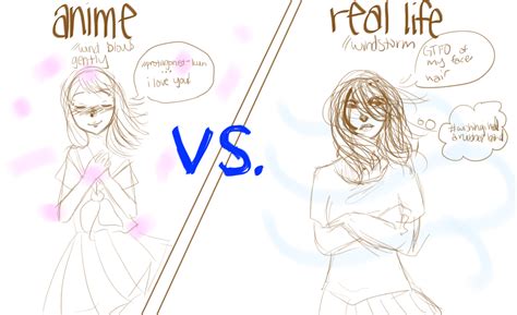 Anime Vs Real Life Episode 1 Hair By Hpfreak25 On Deviantart