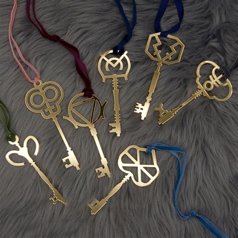 Seven Golden Keys Set The Magicians SYFY Fillory Brakebills Etsy