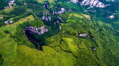 Karst Sinkhole With An Ancient Forest Inside Discovered In China News