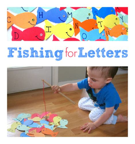 Fishing For Letters Game No Time For Flash Cards