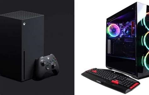 Comparison Between Gaming Computer And Xbox Series X
