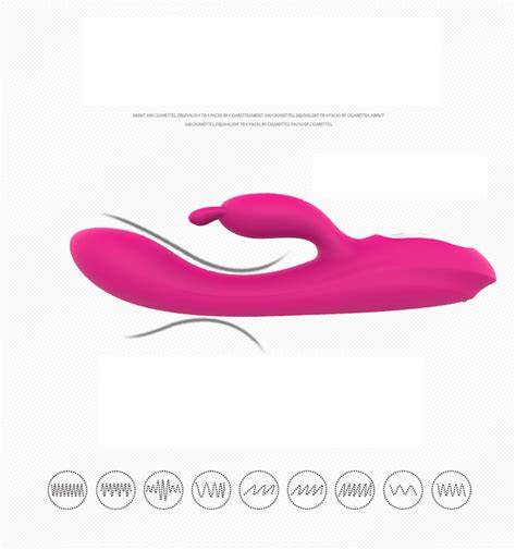 Amazon Hot Selling Heating Function Bunny Ear Clit Stimulation Vaginal