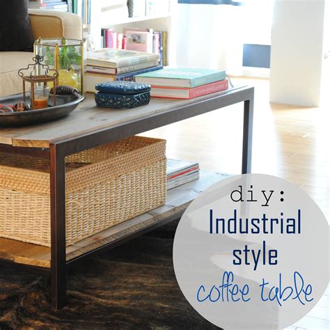 Diy Modern To Industrial Style Coffee Table Jenna Burger