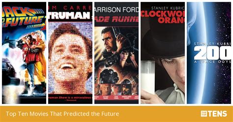 Top Ten Movies That Predicted The Future Thetoptens