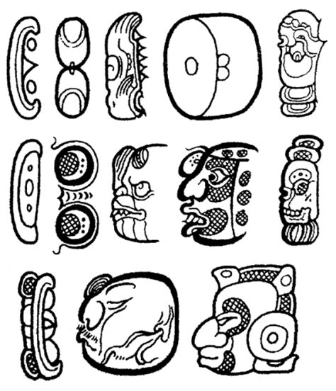 Maya Writing System And Glyphs Ks2 Maya Archaeologist Dr Diane Davies