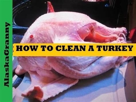 How To Clean A Turkey YouTube