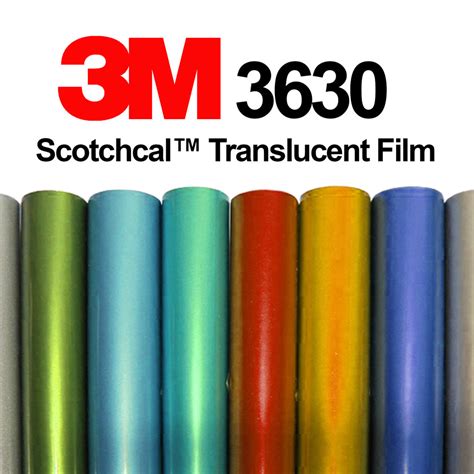 3m 3630 Scotchcal Translucent Film