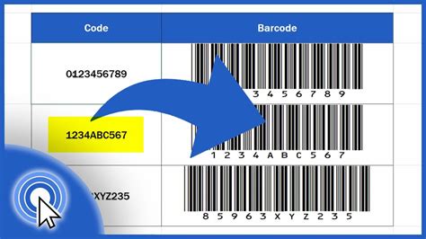 How To Create Barcodes In Excel The Simple Way Youtube