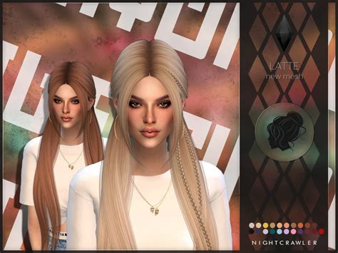 Sssvitlans Created By Nightcrawlersims ★ Vamp Finds Sims Hair