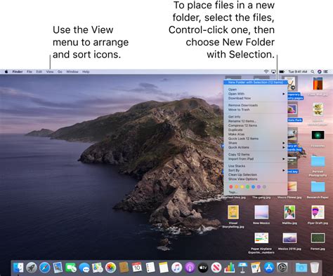 In this lesson, we'll show you different techniques you can use to downloads: Ways to organize files on your Mac desktop - Apple Support