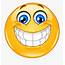 Smiley Face Big Smile Clipart  Png Download Excited Emoji