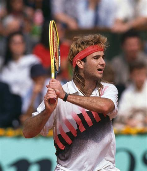 Andre Agassi With Long Hair 7 Lessons Andre Agassi Taught Us About